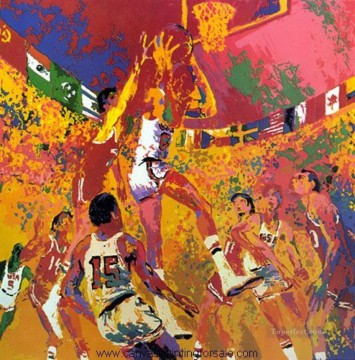 印象派 Painting - バスケットボール 12 1 印象派